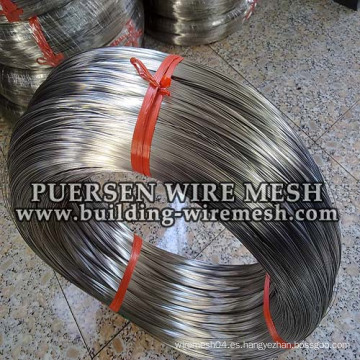 China fabrica el alambre galvanizado de Bwg20 Gi
